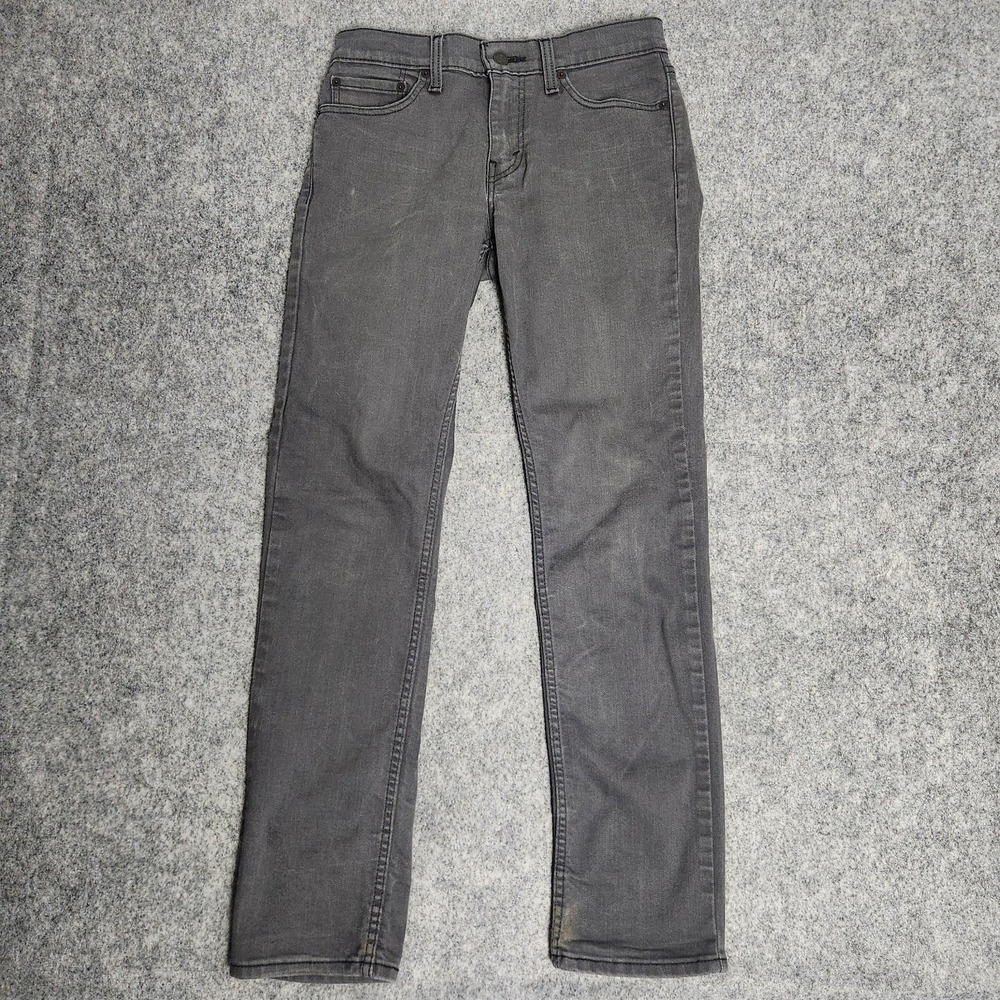 Levis 511 Jeans Men 29x32 Black Denim‎ Slim Fit Dark Wash Skater Punk Grunge